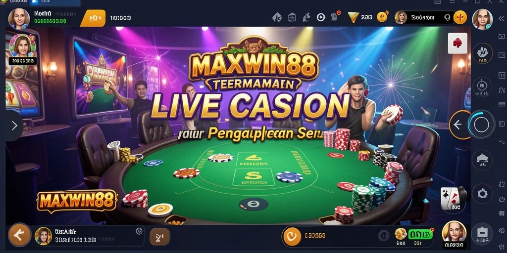 Pengalaman mendebarkan bermain Live Casino dengan dealer profesional.
