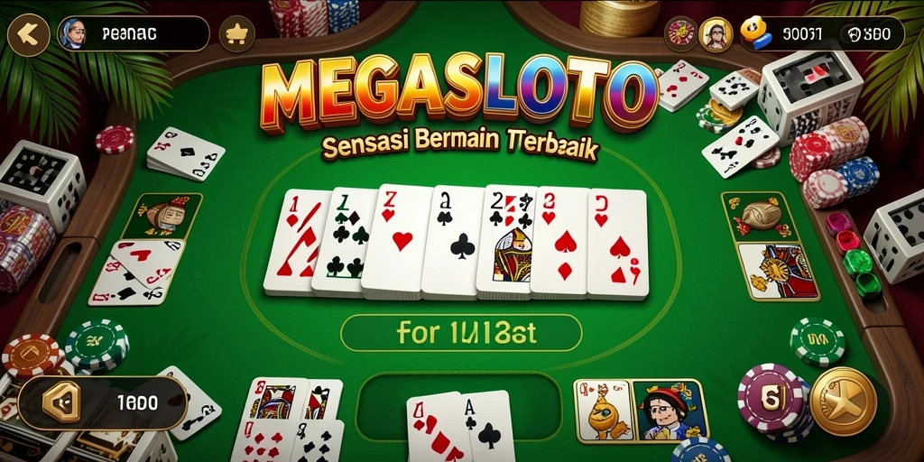 Tampilan gameplay menarik dari MEGASLOTO dengan fitur interaktif.