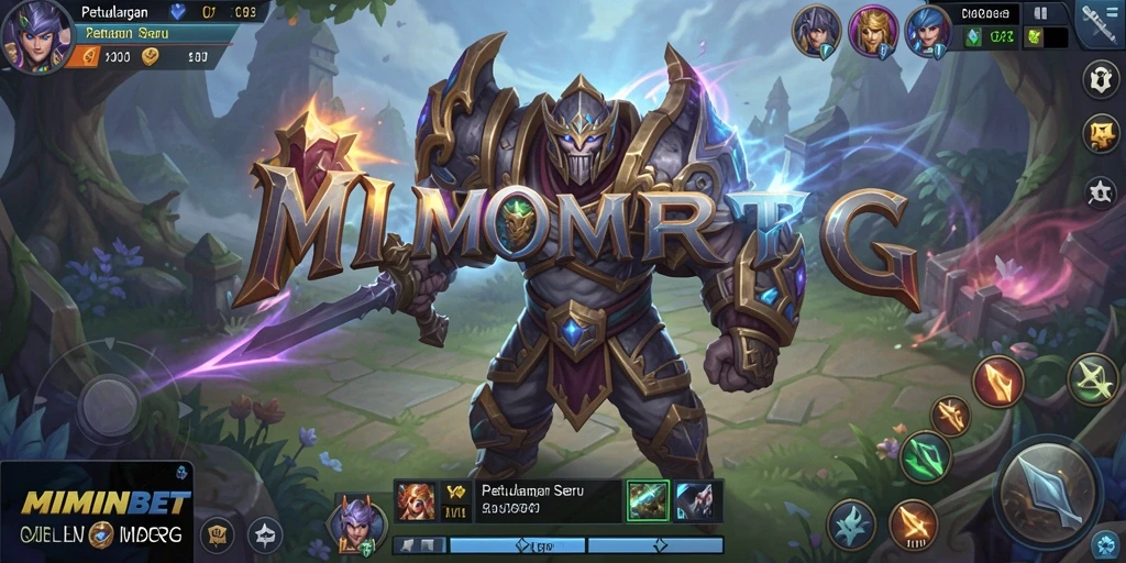 Screenshot gameplay MIMINBET menampilkan aksi seru dalam dunia MMORPG.
