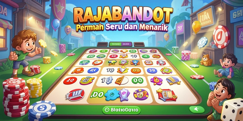 Screenshot gameplay RAJABANDOT menampilkan aksi seru permainan Bingo.